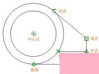 电脑系统小知识：CAD对象捕捉如何用AutoCAD2020对象捕捉的使用步骤介绍