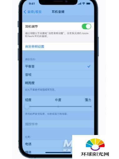 iPhone12怎么调整音频-视觉设置在哪