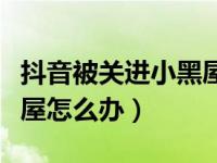 抖音被关进小黑屋有提示吗（抖音被关进小黑屋怎么办）