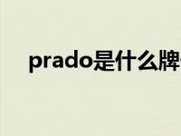 prado是什么牌子车（pradd是什么车）