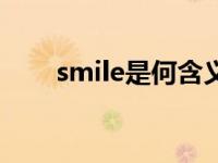 smile是何含义（smile是什么意思）