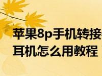 苹果8p手机转接器耳机为何没声音（苹果8p耳机怎么用教程）