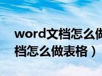 word文档怎么做表格里的斜划线（word文档怎么做表格）