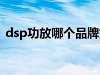 dsp功放哪个品牌好（汽车dsp和功放区别）