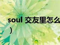 soul 交友里怎么偶遇的（soul怎么成为密友）