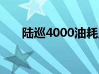 陆巡4000油耗显示（陆巡4000油耗）