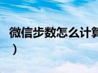 微信步数怎么计算成公里（微信如何计算步数）