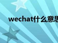 wechat什么意思呢（wechat什么意思）