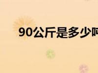 90公斤是多少吨（90公斤等于多少吨）