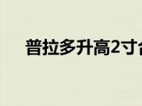 普拉多升高2寸合法吗（普拉多是国几）