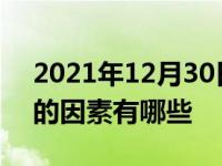 2021年12月30日最新发布:影响汽车保值率的因素有哪些