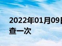 2022年01月09日最新发布:汽车胎压多久检查一次