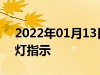 2022年01月13日最新发布:行车仪表盘故障灯指示